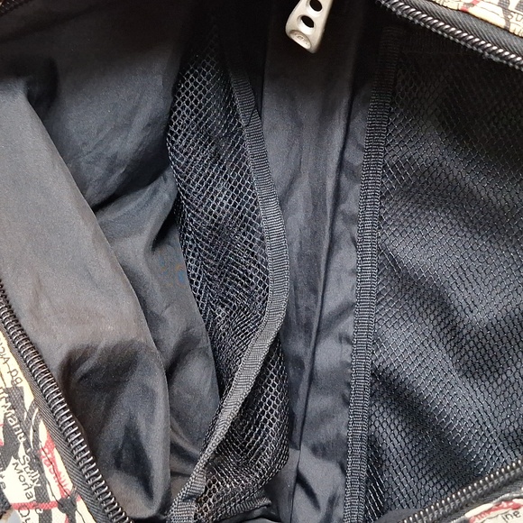 #ACW  E.M. KEKE sport canves bag collage of subway & train stations in France - Picture 7 of 16